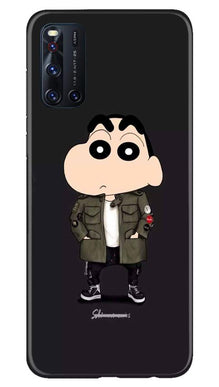 Shin Chan Mobile Back Case for Vivo V19 (Design - 391)