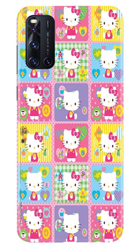 Kitty Mobile Back Case for Vivo V19 (Design - 400)