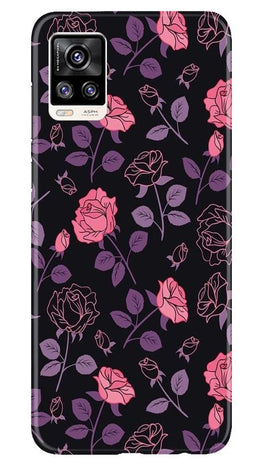 Rose Pattern Case for Vivo V20
