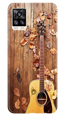 Guitar Mobile Back Case for Vivo V20 (Design - 43)
