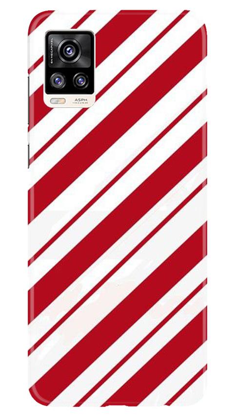 Red White Case for Vivo V20 Pro