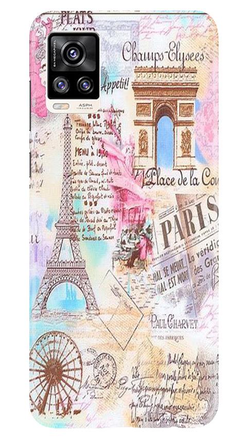 Paris Eiftel Tower Case for Vivo V20 Pro