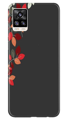 Grey Background Mobile Back Case for Vivo V20 (Design - 71)