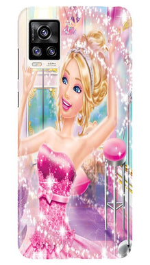 Princesses Mobile Back Case for Vivo V20 (Design - 95)