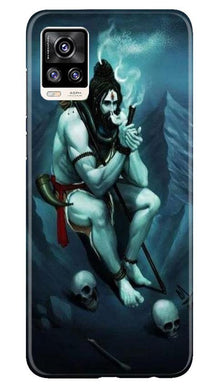 Lord Shiva Mahakal2 Mobile Back Case for Vivo V20 Pro (Design - 98)