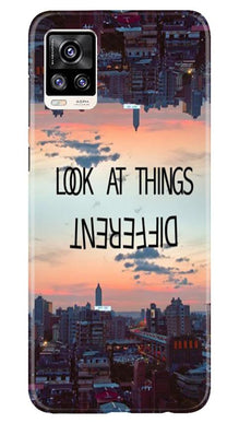 Look at things different Mobile Back Case for Vivo V20 (Design - 99)