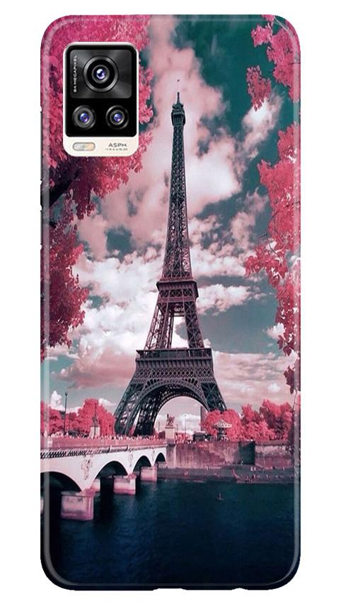 Eiffel Tower Case for Vivo V20 Pro  (Design - 101)
