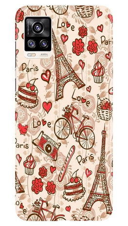 Love Paris Case for Vivo V20(Design - 103)