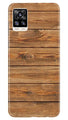 Wooden Look Case for Vivo V20 Pro  (Design - 113)