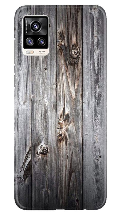 Wooden Look Case for Vivo V20  (Design - 114)