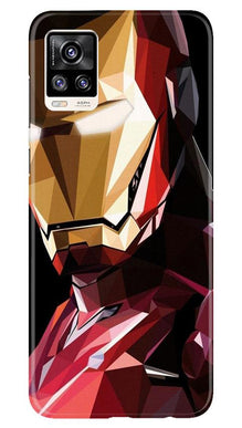 Iron Man Superhero Mobile Back Case for Vivo V20  (Design - 122)
