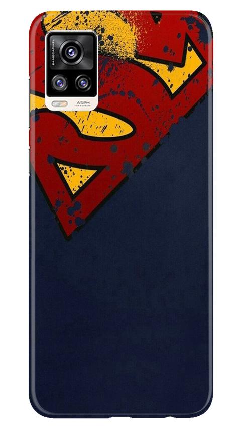 Superman Superhero Case for Vivo V20 Pro  (Design - 125)