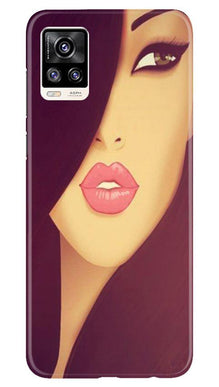 Girlish Mobile Back Case for Vivo V20  (Design - 130)