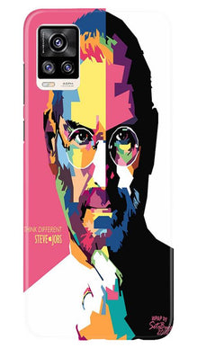 Steve Jobs Mobile Back Case for Vivo V20  (Design - 132)