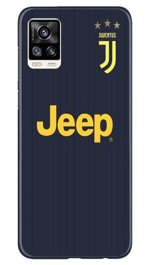 Jeep Juventus Mobile Back Case for Vivo V20  (Design - 161)