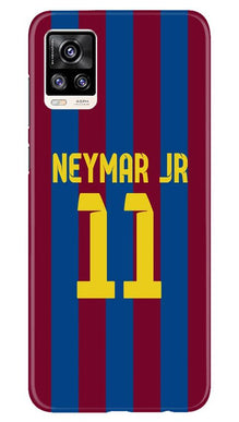 Neymar Jr Mobile Back Case for Vivo V20  (Design - 162)