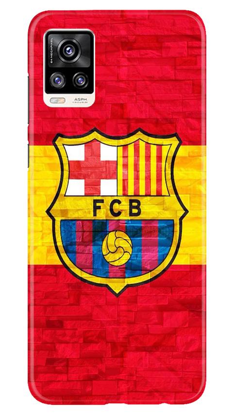 FCB Football Case for Vivo V20 Pro  (Design - 174)