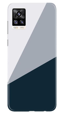 Blue Shade Mobile Back Case for Vivo V20 (Design - 182)