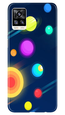 Solar Planet Mobile Back Case for Vivo V20 Pro (Design - 197)