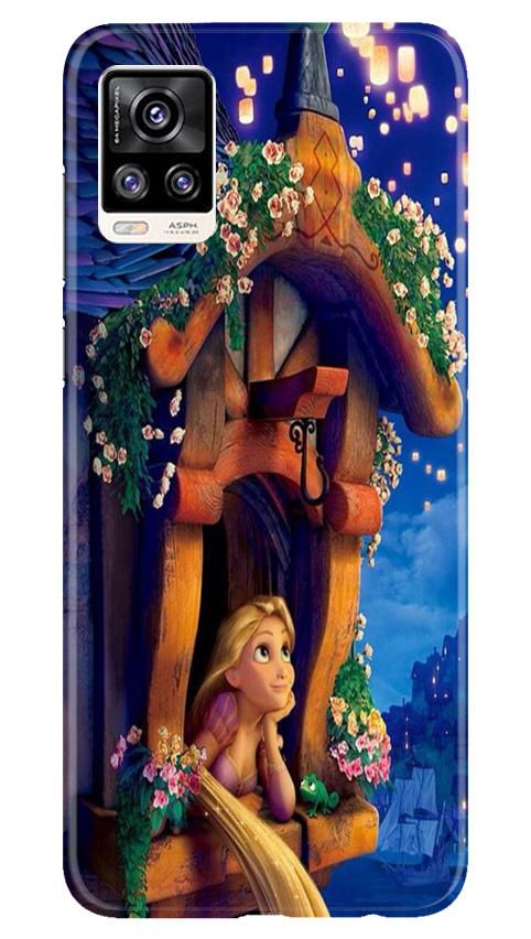 Cute Girl Case for Vivo V20 (Design - 198)