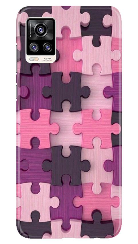 Puzzle Case for Vivo V20 Pro (Design - 199)