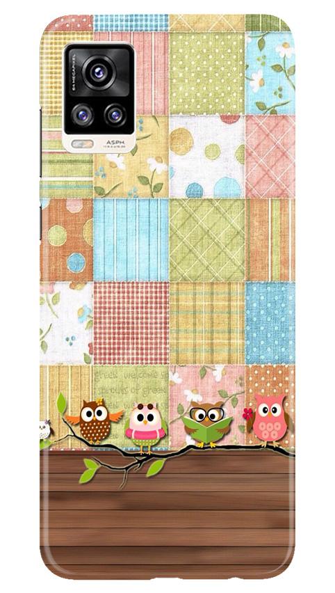 Owls Case for Vivo V20 (Design - 202)
