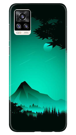 Moon Mountain Case for Vivo V20 (Design - 204)