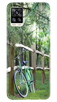 Bicycle Mobile Back Case for Vivo V20 (Design - 208)