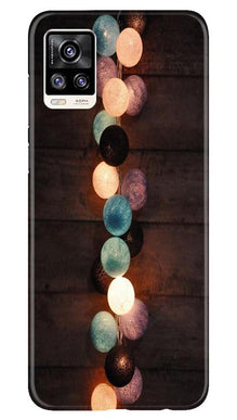 Party Lights Mobile Back Case for Vivo V20 (Design - 209)
