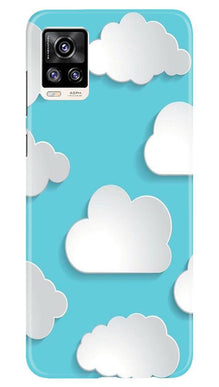 Clouds Mobile Back Case for Vivo V20 (Design - 210)