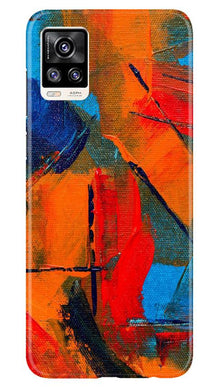 Modern Art Mobile Back Case for Vivo V20 (Design - 237)