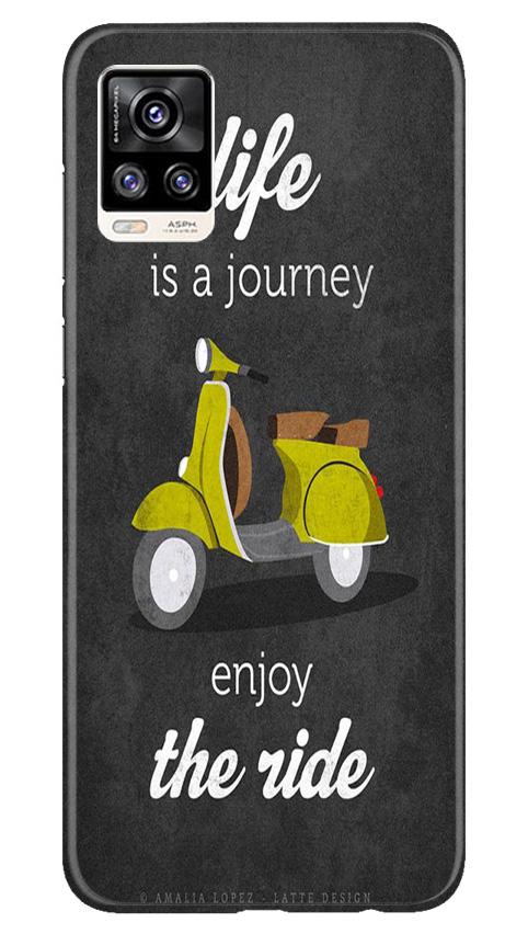 Life is a Journey Case for Vivo V20 (Design No. 261)