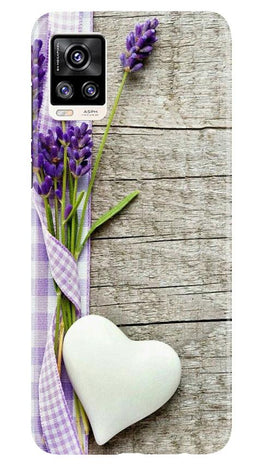 White Heart Case for Vivo V20 Pro (Design No. 298)