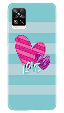 Love Mobile Back Case for Vivo V20 (Design - 299)