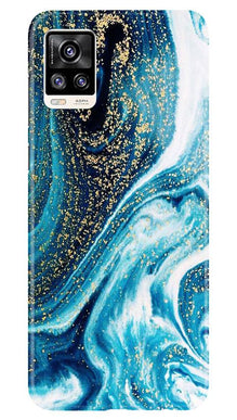 Marble Texture Mobile Back Case for Vivo V20 Pro (Design - 308)