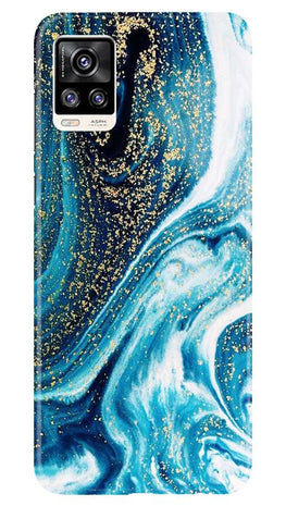 Marble Texture Mobile Back Case for Vivo V20 Pro (Design - 308)