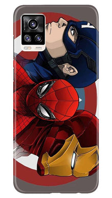 Superhero Mobile Back Case for Vivo V20 (Design - 311)