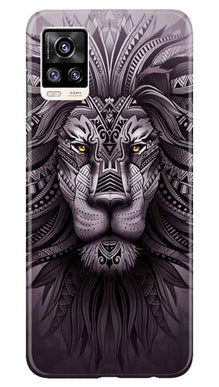 Lion Mobile Back Case for Vivo V20 (Design - 315)