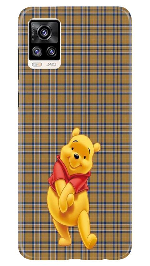 Pooh Mobile Back Case for Vivo V20 (Design - 321)