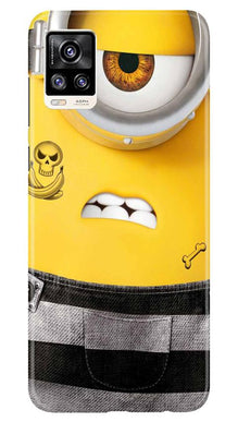 Minion Mobile Back Case for Vivo V20 Pro (Design - 324)
