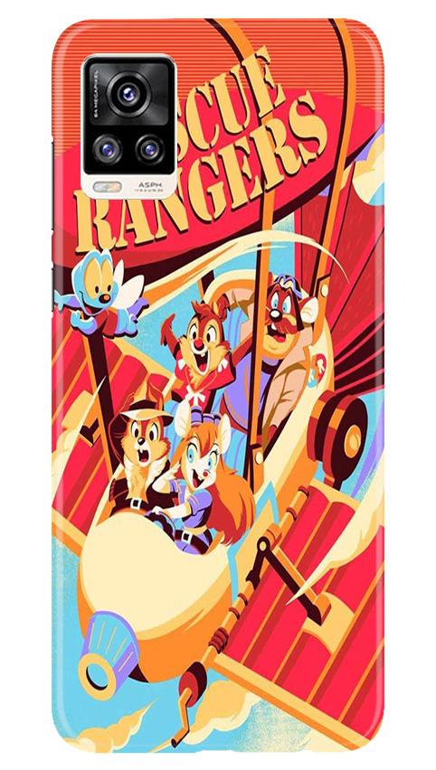 Rescue Rangers Mobile Back Case for Vivo V20 Pro (Design - 341)