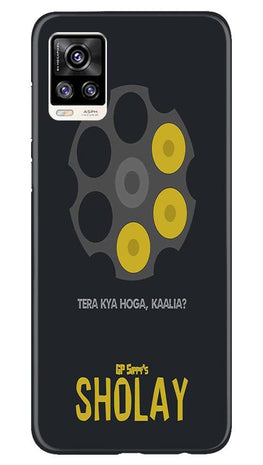 Sholay Mobile Back Case for Vivo V20 (Design - 356)