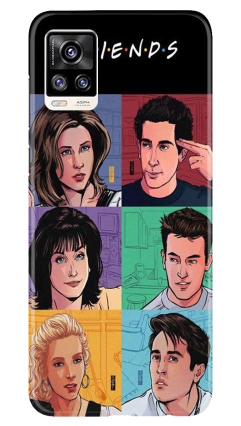 Friends Mobile Back Case for Vivo V20 (Design - 357)