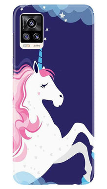 Unicorn Mobile Back Case for Vivo V20 Pro (Design - 365)