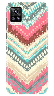 Pattern Mobile Back Case for Vivo V20 (Design - 368)