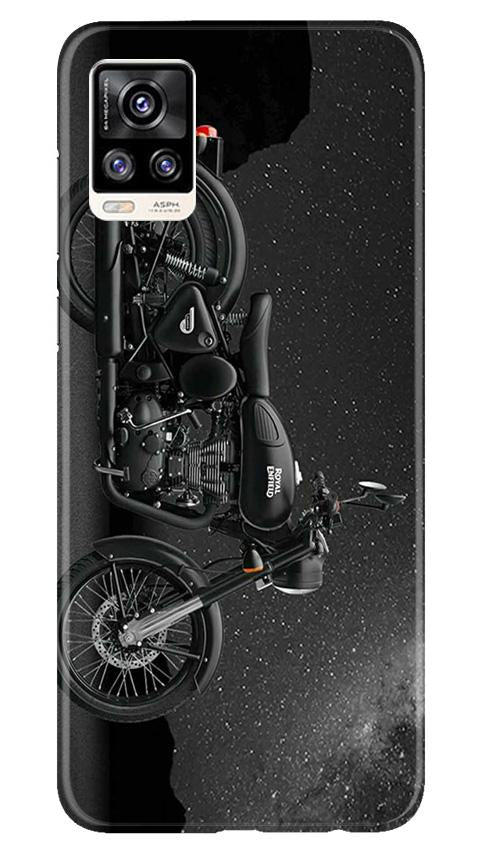 Royal Enfield Mobile Back Case for Vivo V20 Pro (Design - 381)