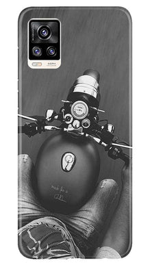 Royal Enfield Mobile Back Case for Vivo V20 Pro (Design - 382)