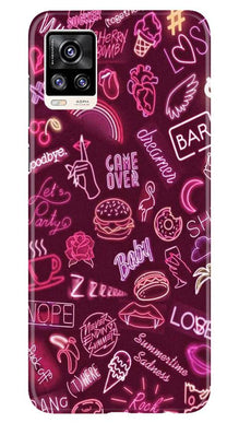 Party Theme Mobile Back Case for Vivo V20 (Design - 392)