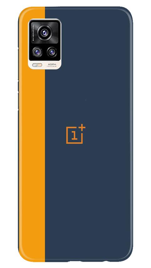 Oneplus Logo Mobile Back Case for Vivo V20 (Design - 395)