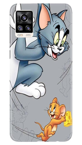 Tom n Jerry Mobile Back Case for Vivo V20 (Design - 399)